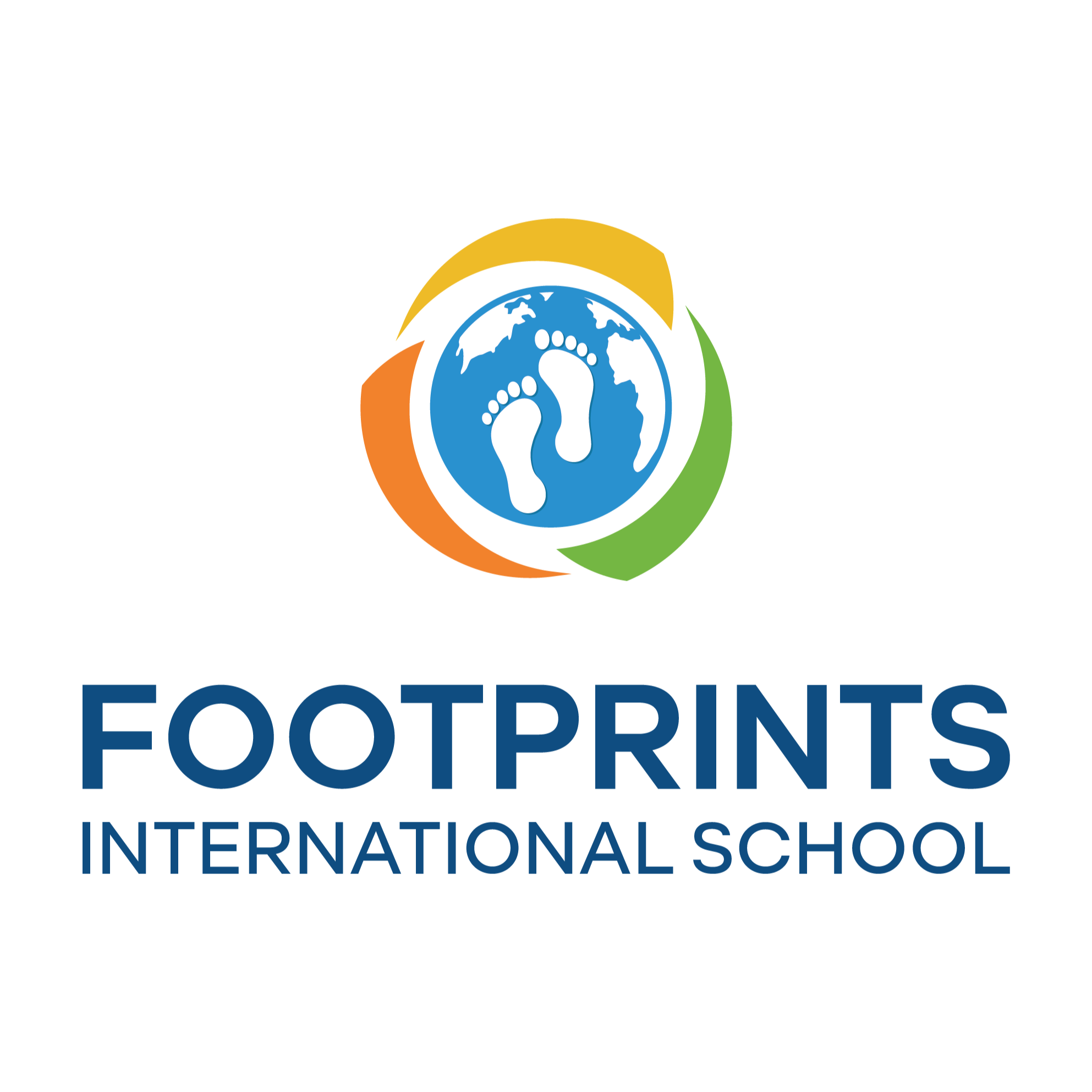 Footprints International School Logo