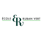 International School of Gabon Ruban Vert Logo